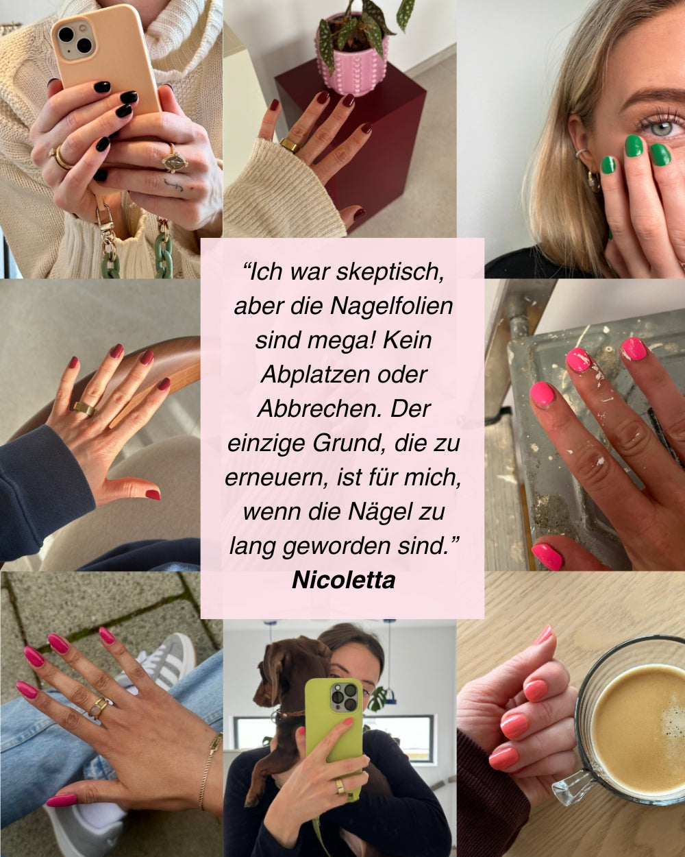 Pearl Diver | UV Nagelfolien