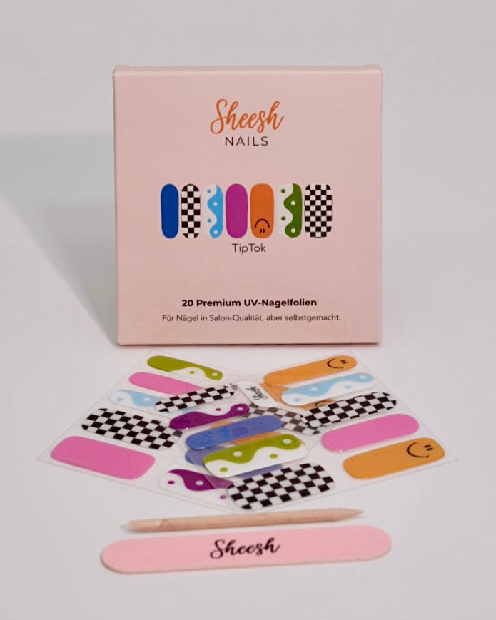 TipTok | UV Nagelfolien