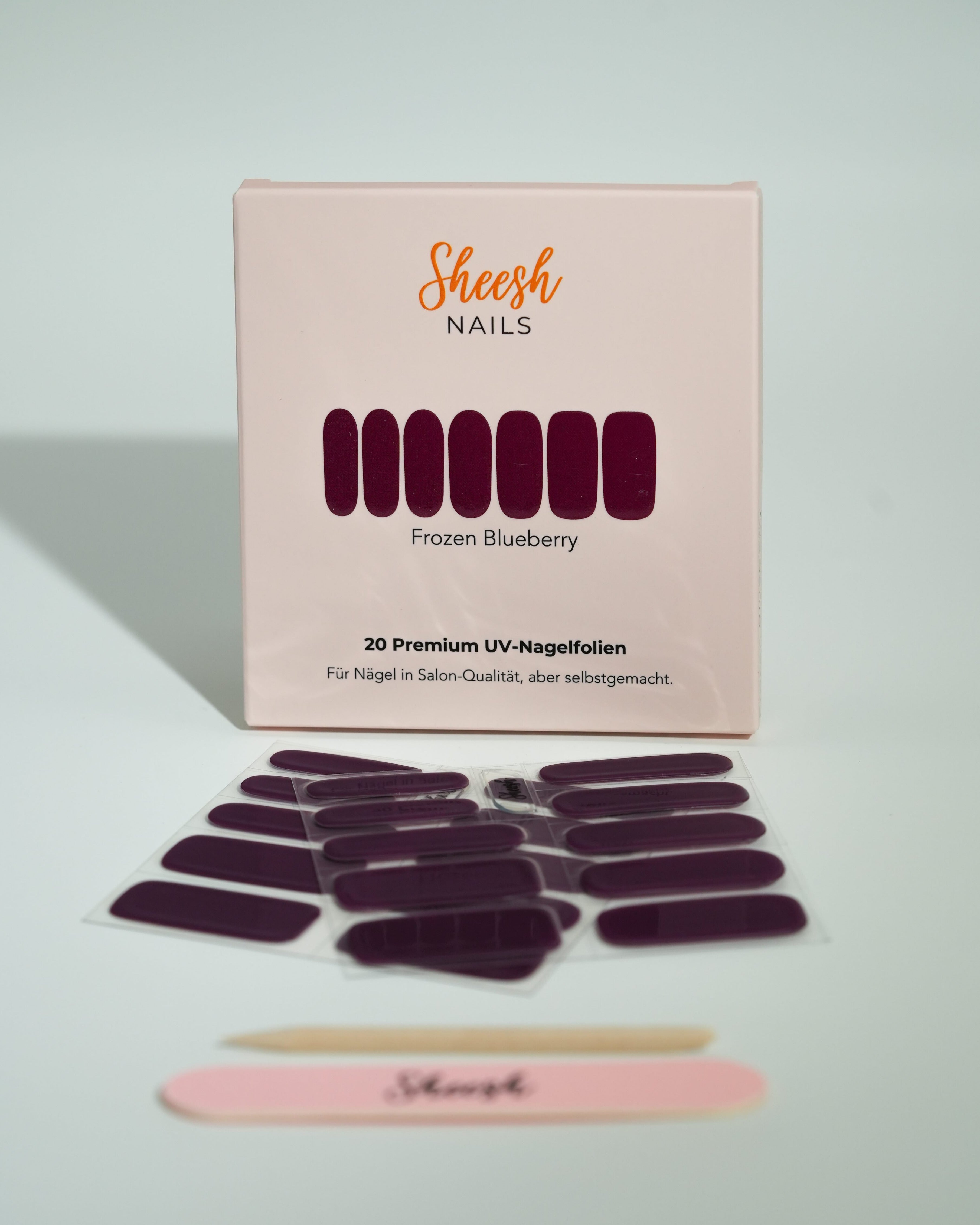 Frozen Blueberry | UV Nagelfolien