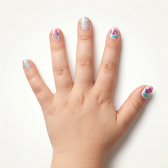 Kindernagelsticker Mermaid Magic selbstklebend mit Meerjungfrauen Motiv für Kinder