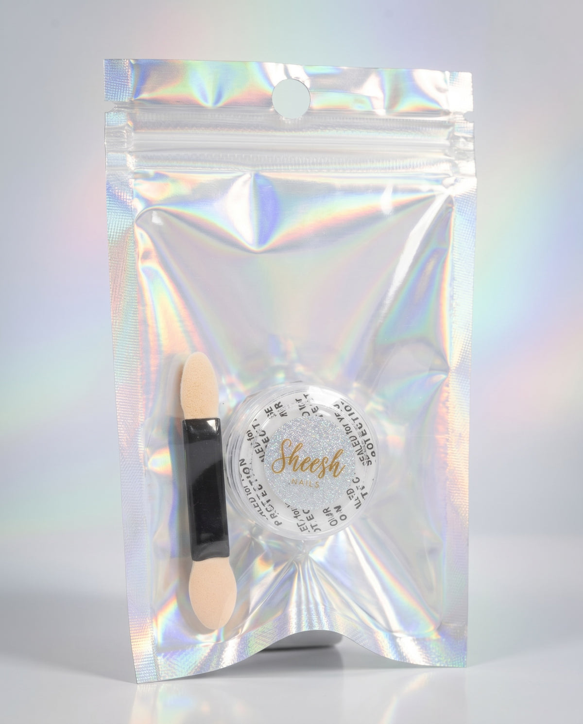 SHEESH Nails – Chrome Powder Pearl Effect Rosé– schimmerndes Chrompulver | SHEESH Nails, Bild 02: Gemeinsame Produktansicht aus der Galerie.