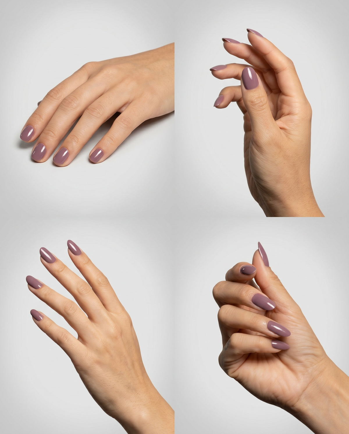 SHEESH Nails – Daydream – UV-Nagelfolien in zartem Mauve-Lila, Bild 04: Produktansicht.