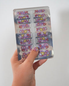 SHEESH Nails – Flower Power | Kinder-Nagelfolien, Bild 04: Produktansicht.