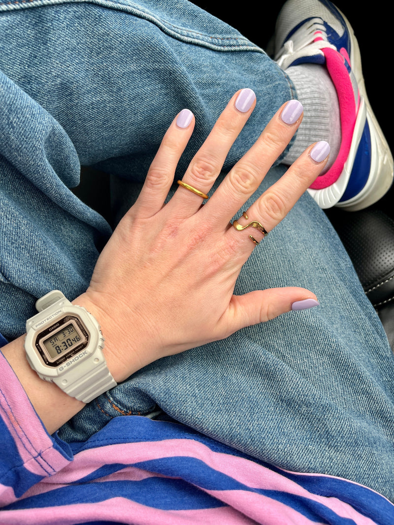 SHEESH Nails – Ice Cream Truck – UV Nagelfolie in hellem Pastelllila, Bild 08: Produktansicht.