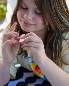 SHEESH Nails – Smiley | Kinder-Nagelfolien, Bild 03: Produktansicht.
