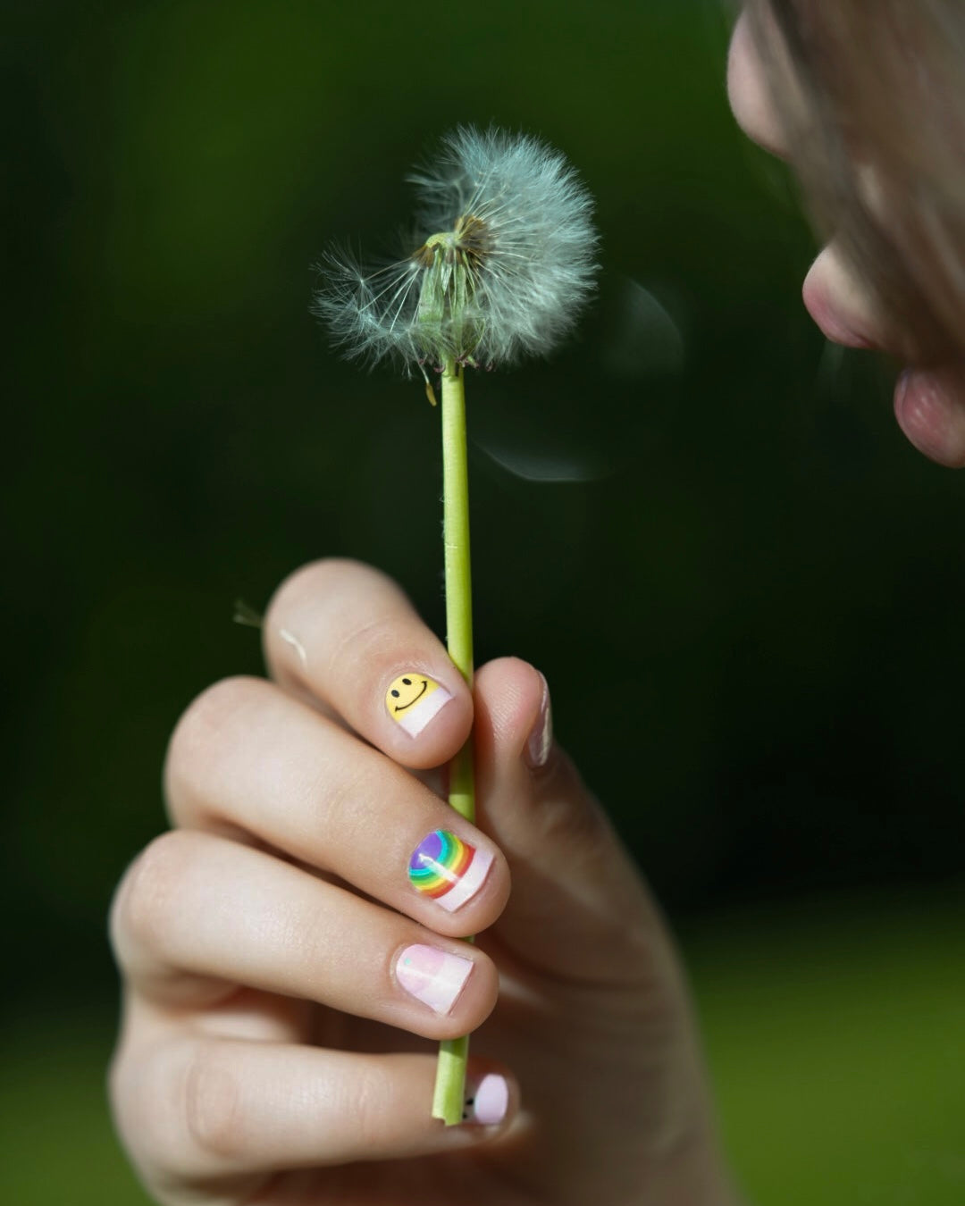 SHEESH Nails – Smiley | Kinder-Nagelfolien, Bild 05: Produktansicht.