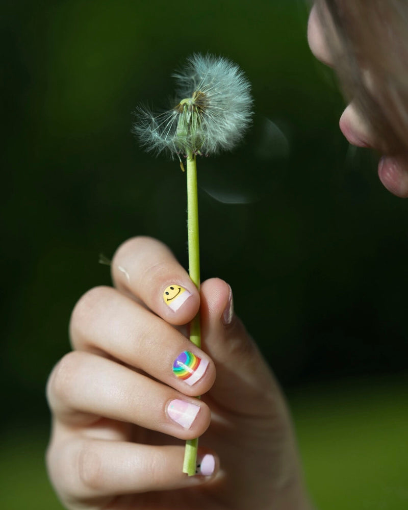 SHEESH Nails – Smiley | Kinder-Nagelfolien, Bild 05: Produktansicht.