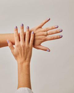 Selbstklebende Gel Nagelsticker in hellem Pastelllila mit Hochglanz, SHEESH UV Nagelfolie Ice Cream Truck